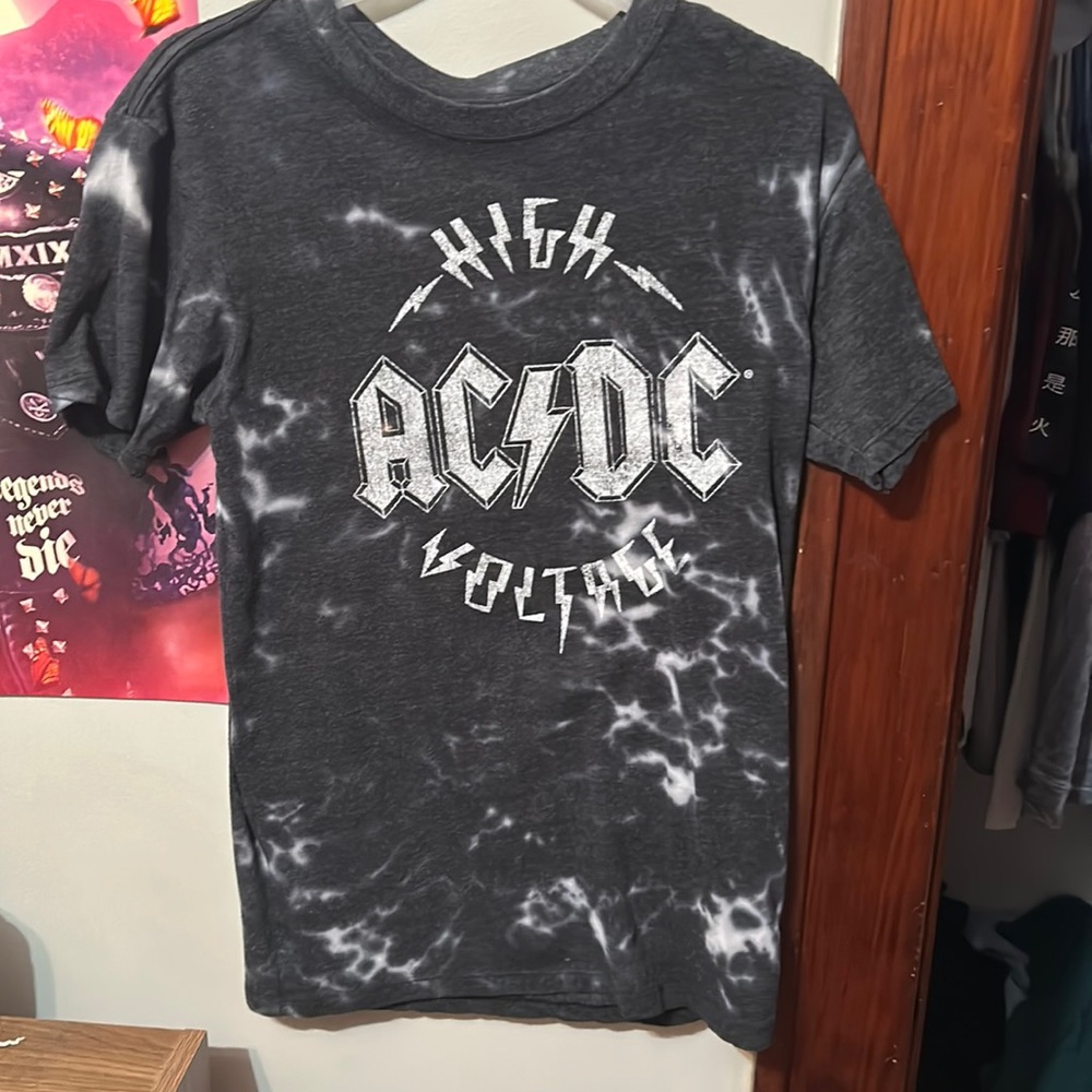 Small AC/DC Tie-Dye Shirt